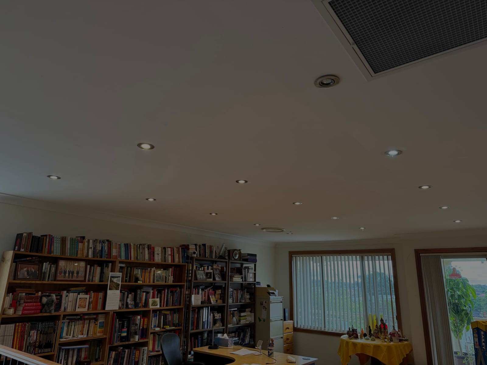 Downlight Upgrade before, Revesby
