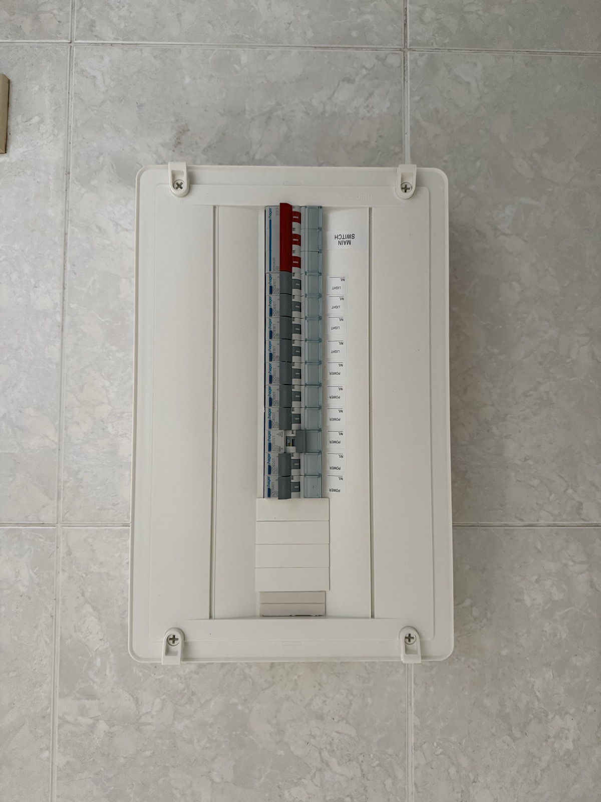 Switchboard Upgrade after, Padstow